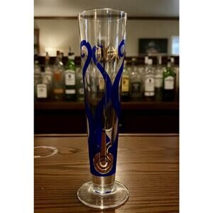 Ritzenhoff German 14oz Beer Glass Pilsner‎ 1998 Beppe Facente Rare Vintage